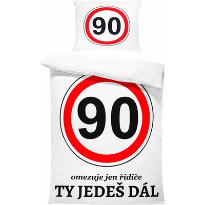 Impar Obliečky Ty ideš ďalej 90 rokov 140x200 70x90