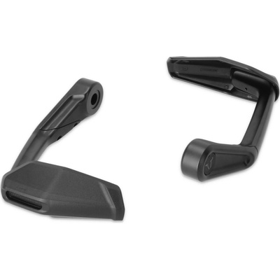 Lever guards with wind protection Black. BMW models.