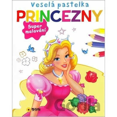 Veselá pastelka Princezny SUN