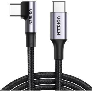UGREEN Кабел Ugreen US334, от USB-C(м) към USB-C(м), 1m, 100W, черен (UGREEN-70643)