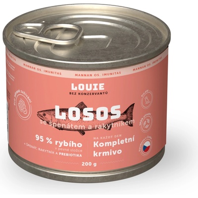 Louie Losos s rakytníkem špenátem a prebiotiky 200 g – Hledejceny.cz