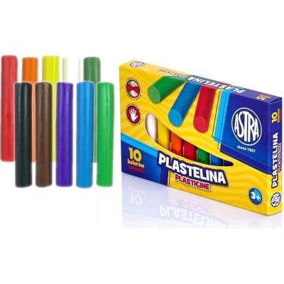 Astra Plastelína hranatá 10 farieb (7498)
