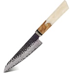 HARAHU Дамаски кухненски нож AI-37362 - Petty / Бяла KP37362