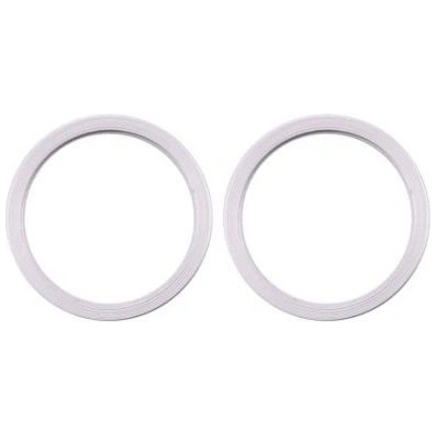 Apple iPhone 11, 12, 12 Mini - Rám Sklíčka Zadní Kamery (White) - 2ks, White