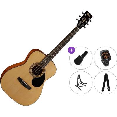 Cort AF510 Premium SET Natural Джъмбо китара