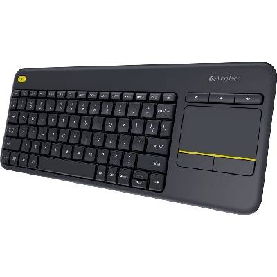 Počítačová klávesnice Logitech Wireless Touch Keyboard K400 Plus CZ 920-007151