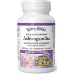 Natural Factors Stress-Relax Ashwagandha, 600 mg, 60 капсули, Natural Factors (2872 NF)