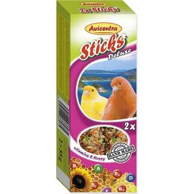 Avicentra Sticks tyčinky vitamínové medové pro kanárky 110 g – Zboží Dáma