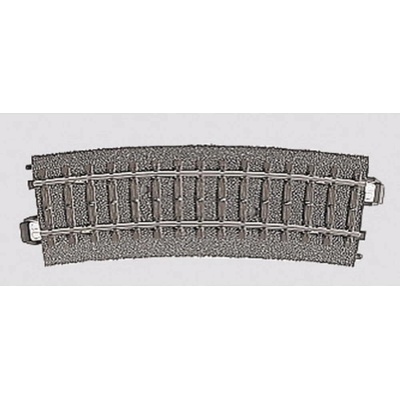 Märklin C koľaj H0 24215 zahnutá koľaj