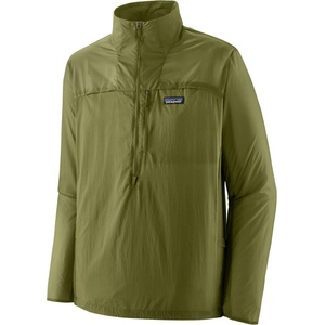Patagonia Мъжко ветрозащитно яке Patagonia Houdini Stash 1/2 Zip P/O Windproof jacket - Caper Green (018-0251-0712)