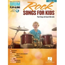 Rock Songs for Kids: Drum Play-Along Volume 41 [With Access Code] - Rock Songs For Kids Book/Online Audio Hal Leonard Publishing CorporationPaperback