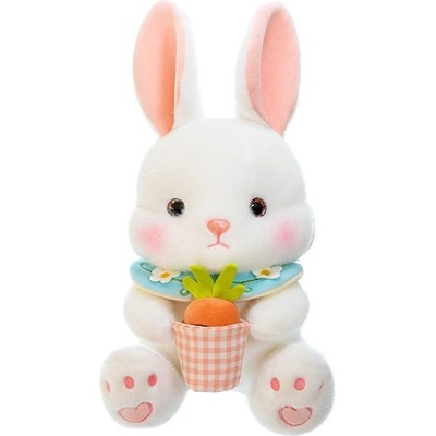 Raya Toys Плюшена играчка Raya Toys Зайче с морков, 65 см