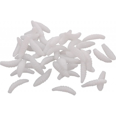 Merco Bait Soft Worms umělí červi 50 ks bílá