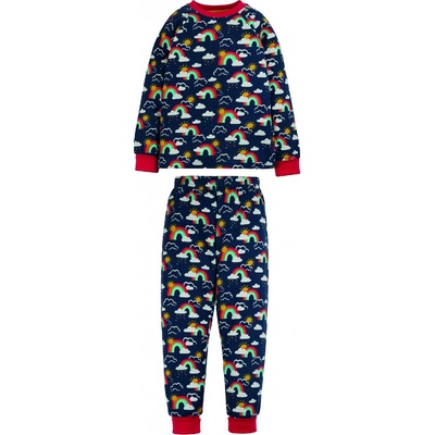 Dětské pyžamo Obloha s duhou Frugi