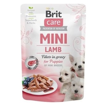 Brit Care Mini Puppy Lamb fillets in gravy 85 g