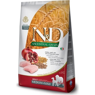 N&D Dog ANCESTRAL LG Adult Maxi Giant Chicken & pomegranate 2 x 12 kg