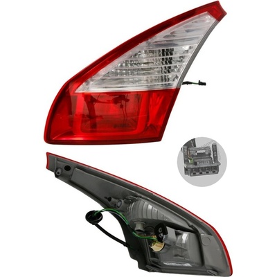 ZADNÍ SVĚTLO, LAMPA PRAVÉ HATCHBACK RENAULT MEGANE III, 10.08-11.13, RENAULT MEGANE III, 11.13-09.16 OE: 265500009R 043857, 43857 Valeo – Hledejceny.cz