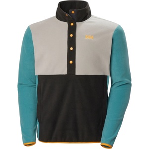 Helly Hansen Мъжки поларен пуловер Helly Hansen Daybreaker Snap Pullover Fleece jumper - Opal Green (005-5357-0811)