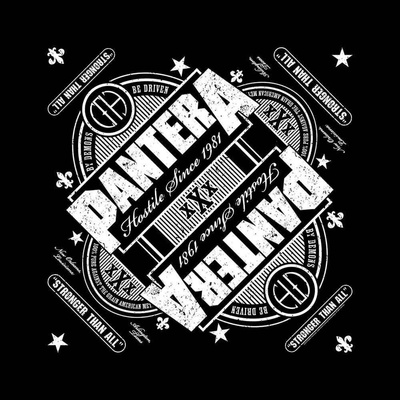 Pantera Шал Stronger than all Black (B039)