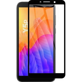 3D Стъклен Протектор Huawei Y5p Tempered Glass Full Glue Black