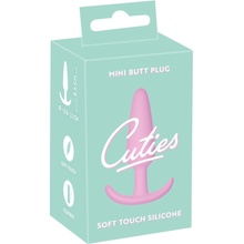 Cuties Mini Butt Plug silicone anal dildo pink 2.1cm