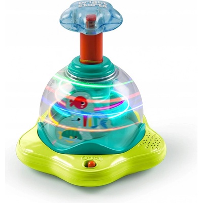 Bright Starts hračka hudobná svietiaca Press & Glow Spinner