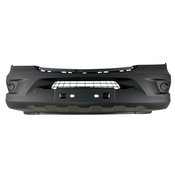 Предна броня за Mercedes Sprinter W906 (2014-2018) с отвори за халогени, без парктроник (9068801570S1)