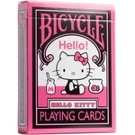 Laurence King Verlag GmbH Bicycle Hello Kitty - Black and Pink (Designer Spielkarten, Poker, Skat. . . ) | United States Playing Card Company (USPC)
