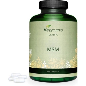 Vegavero MSM/ МСМ /Метил-сулфонил-метан, 365 капсули, 100% Vegan Vegavero (VV-VITA-86)
