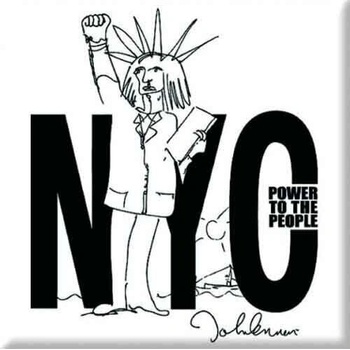 John Lennon NYC Power to the People Магнит (JLMAG14)