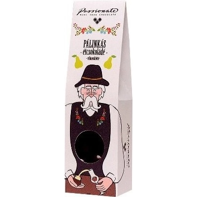 Passionate Pálinkás Horká čokoláda hruška 80 g