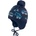 maximo Зимна шапка (beanie) maximo Mini Boys' Beanie with Pompom and Ribbon Beanie - Dark Navy - размер 49-51 cm (904-5113-0113)