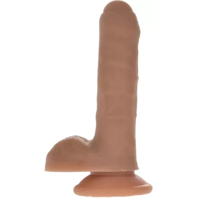 Passion labs Лепяща се пенис отливка - необрязан пенис "lakin uncut latin" 17 см