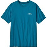Patagonia Мъжка тениска Patagonia Fitz Roy Foothills T-Shirt - Glacial Blue (217-0785-0213)