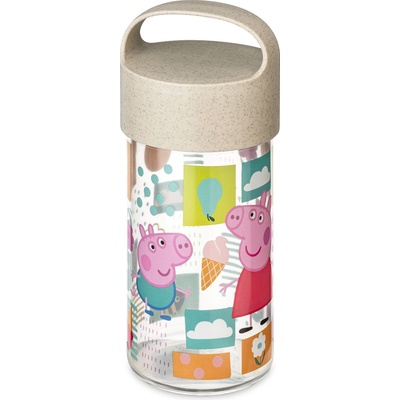 Koziol Бутилка за вода Buddy Прасе Пепа 500 мл пясъчен цвят (8368713)
