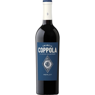 Coppola Diamond Merlot 2021 0,75 l (čistá fľaša)