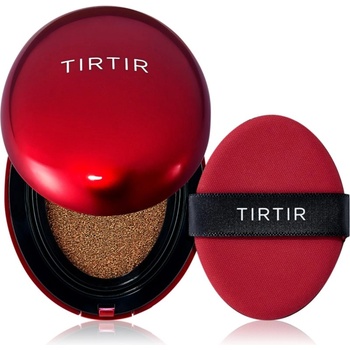 TIRTIR Mask Fit Red Cushion Mini дълготраен грим в гъбичка цвят 45N Saddle Brown 4.5 гр
