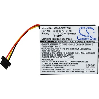Cameron Sino Батерия за Pioneer AVIC-F320BT, 790mAh Li-ion (CS-PCF320SL)