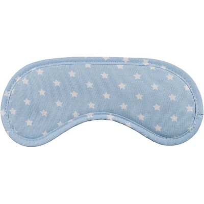 SCANquilt maska na spaní hvězdičky světle modrá 19 x 8 cm