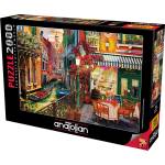 Anatolian Пъзел Anatolian - Венецианско кафе, 2000 части (P3952)
