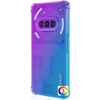 Nothing Phone (3a) Удароустойчив ENKAY2 Силиконов Калъф и Протектор