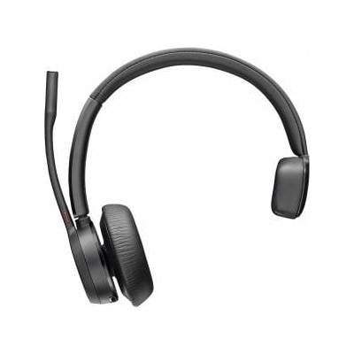 Voyager 4310-M UC - Voyager 4300 UC series - headset - on-ear - Bluetooth - wireless - active noise cancelling - black