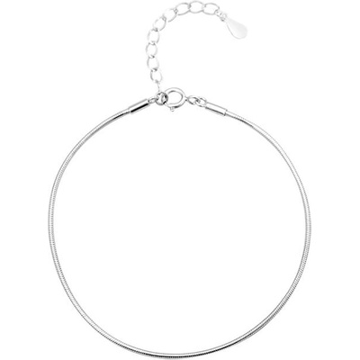 Silenti Jewelry Сребърна гривна "Змия