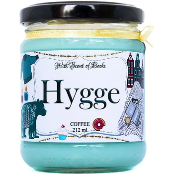 Image 1 of With Scent of Books Ароматна свещ - Hygge, 212 (HYGGE-212)