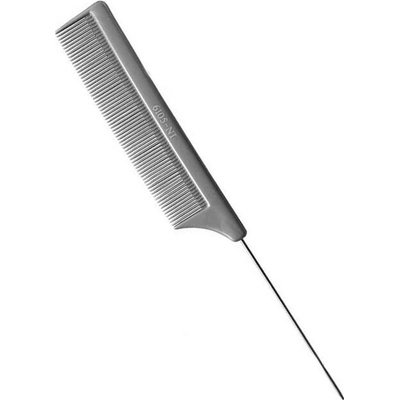 Duko exim hrebene NANO IONIC tupírovací hrebeň profesionálny s kovovým hrotom 205 mm