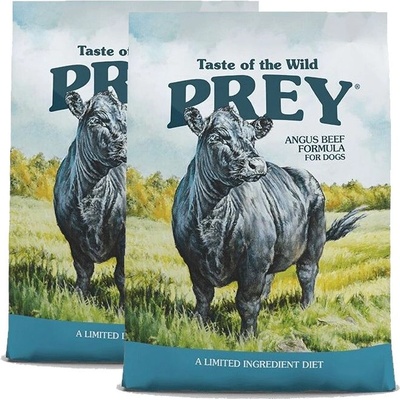Taste of the Wild PREY Angus Beef 2 x 11, 33 кг