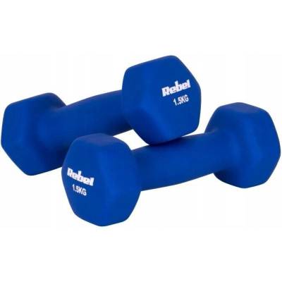 Rebel Neoprenové činky 2 x 1,5 kg 2 ks