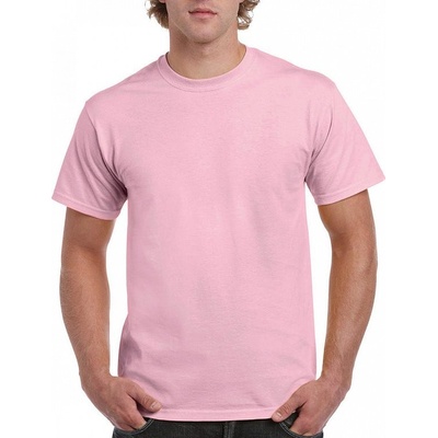 Gildan Hammer pánske tričko svetlo ružová