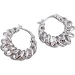 Silenti Jewelry Сребърни обеци "Спирала