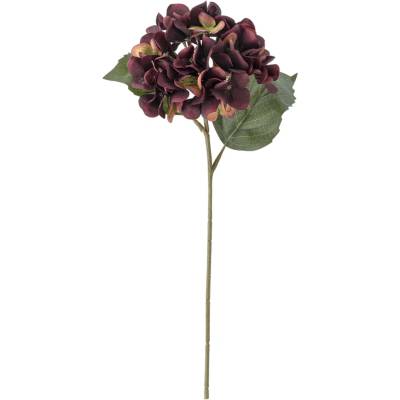 Bloomingville Umelá kvetina Hydrangea Purple 44 cm